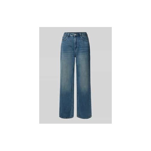 Jeansy z szeroką nogawką i wysokim stanem model ‘TOKEY’ ze sklepu Peek&Cloppenburg  w kategorii Jeansy damskie - zdjęcie 177945541