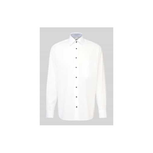 Koszula biznesowa o kroju regular fit z listwą guzikową ze sklepu Peek&Cloppenburg  w kategorii Koszule męskie - zdjęcie 177946063