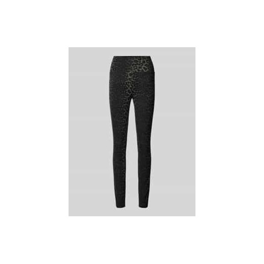 Legginsy o kroju super skinny fit z szerokim pasem model ‘AZZURRO’ ze sklepu Peek&Cloppenburg  w kategorii Spodnie damskie - zdjęcie 177946384