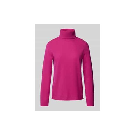 Sweter z dzianiny z kaszmiru z golfem ze sklepu Peek&Cloppenburg  w kategorii Swetry damskie - zdjęcie 177947612