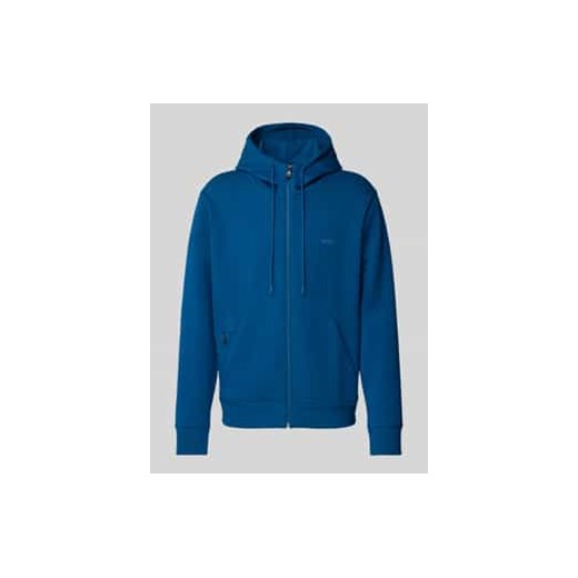 Bluza rozpinana z nadrukiem z logo model ‘Saggy’ ze sklepu Peek&Cloppenburg  w kategorii Bluzy męskie - zdjęcie 177947854