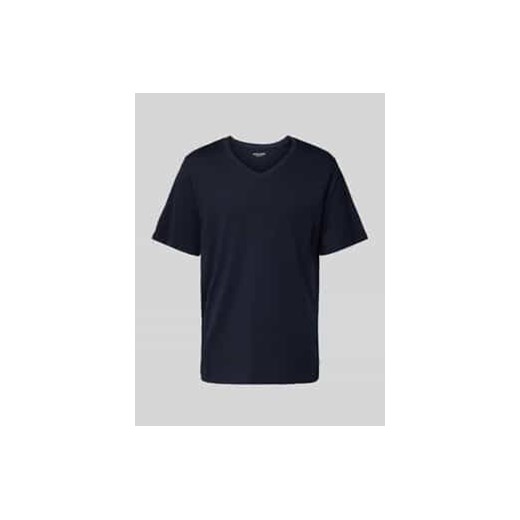T-shirt z dekoltem w serek model ‘ORGANIC BASIC’ ze sklepu Peek&Cloppenburg  w kategorii T-shirty męskie - zdjęcie 177948151