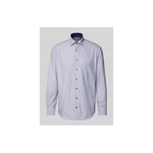 Koszula biznesowa o kroju comfort fit z kołnierzykiem typu kent ze sklepu Peek&Cloppenburg  w kategorii Koszule męskie - zdjęcie 177948251