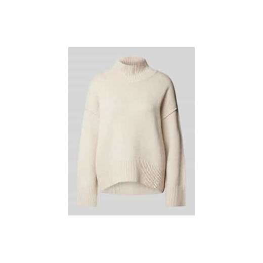 Sweter z dzianiny z golfem ze sklepu Peek&Cloppenburg  w kategorii Swetry damskie - zdjęcie 177948361
