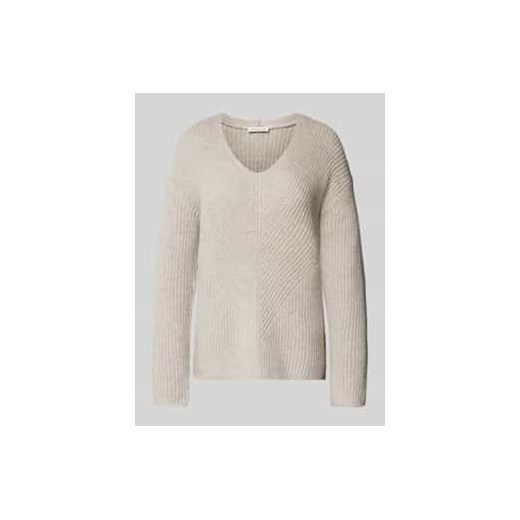 Sweter z dekoltem w serek ze sklepu Peek&Cloppenburg  w kategorii Swetry damskie - zdjęcie 177948450