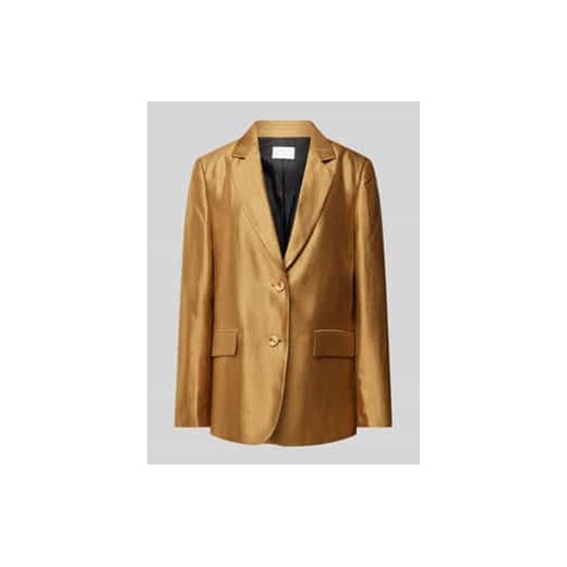 Żakiet o kroju regular fit z mieszanki wiskozy z kieszeniami z patką ze sklepu Peek&Cloppenburg  w kategorii Marynarki damskie - zdjęcie 177948632
