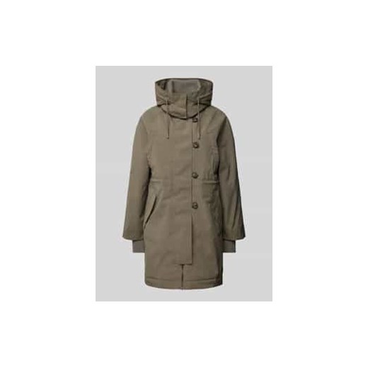 Parka z kapturem model ‘ANITA’ ze sklepu Peek&Cloppenburg  w kategorii Parki damskie - zdjęcie 177948700