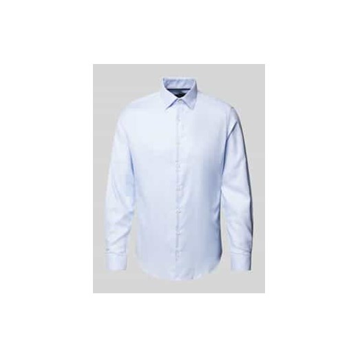 Koszula biznesowa o kroju slim fit z kołnierzykiem typu kent ze sklepu Peek&Cloppenburg  w kategorii Koszule męskie - zdjęcie 177949214