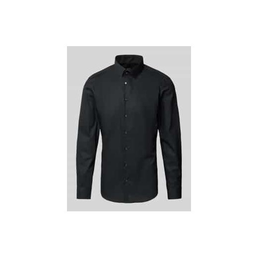 Koszula biznesowa o kroju slim fit z popeliny ze sklepu Peek&Cloppenburg  w kategorii Koszule męskie - zdjęcie 177949571