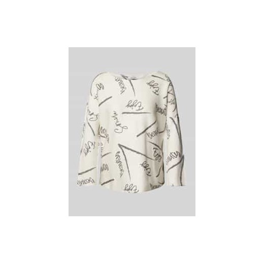 Sweter z dzianiny z dekoltem w łódkę ze sklepu Peek&Cloppenburg  w kategorii Swetry damskie - zdjęcie 177949574