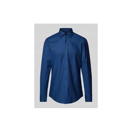 Koszula biznesowa o kroju slim fit z kołnierzykiem typu kent model ‘Hank’ ze sklepu Peek&Cloppenburg  w kategorii Koszule męskie - zdjęcie 177949682