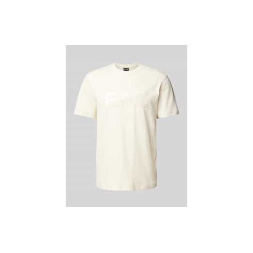 T-shirt z nadrukiem z logo ze sklepu Peek&Cloppenburg  w kategorii T-shirty męskie - zdjęcie 177950283