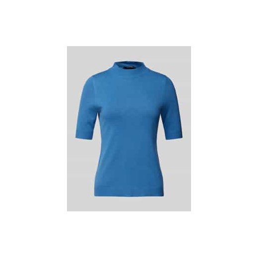 Sweter z dzianiny z rękawem o dł. 1/2 i stójką ze sklepu Peek&Cloppenburg  w kategorii Swetry damskie - zdjęcie 177950663