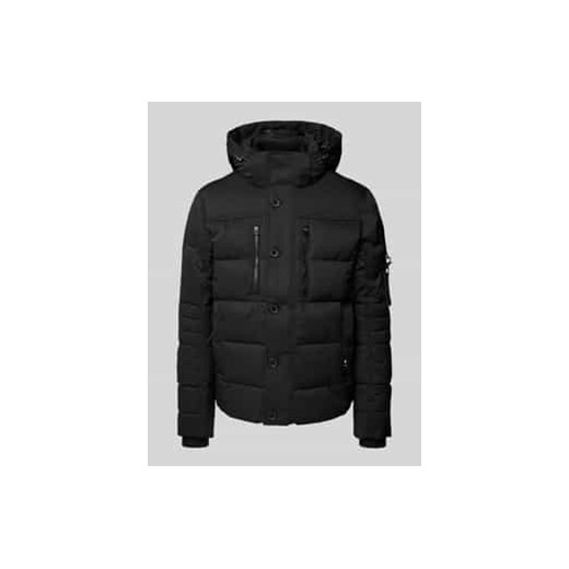 Kurtka pikowana o kroju regular fit z odpinanym kapturem ze sklepu Peek&Cloppenburg  w kategorii Kurtki męskie - zdjęcie 177950790