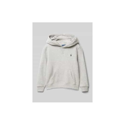 Bluza z kapturem z wyhaftowanym logo ze sklepu Peek&Cloppenburg  w kategorii Bluzy chłopięce - zdjęcie 177951093