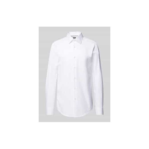 Koszula biznesowa o kroju regular fit z kołnierzykiem typu kent ze sklepu Peek&Cloppenburg  w kategorii Koszule męskie - zdjęcie 177952584