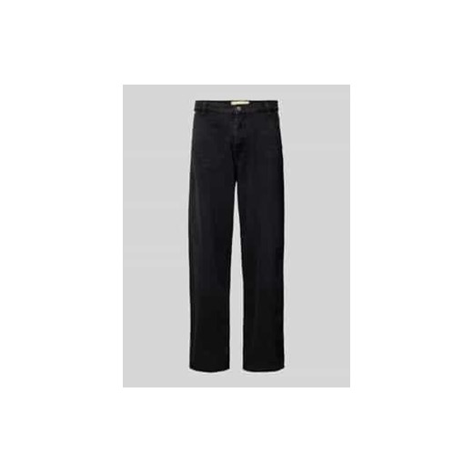 Jeansy o kroju baggy fit z zapięciem na guzik i zamek błyskawiczny ze sklepu Peek&Cloppenburg  w kategorii Jeansy męskie - zdjęcie 177952841