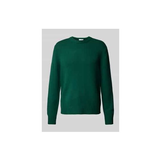 Sweter z dzianiny z okrągłym dekoltem model ‘CODY’ ze sklepu Peek&Cloppenburg  w kategorii Swetry męskie - zdjęcie 177952924