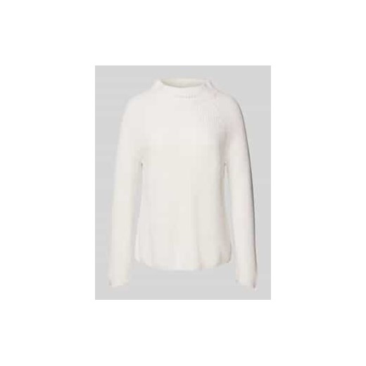 Sweter z dzianiny ze stójką ze sklepu Peek&Cloppenburg  w kategorii Swetry damskie - zdjęcie 177953173
