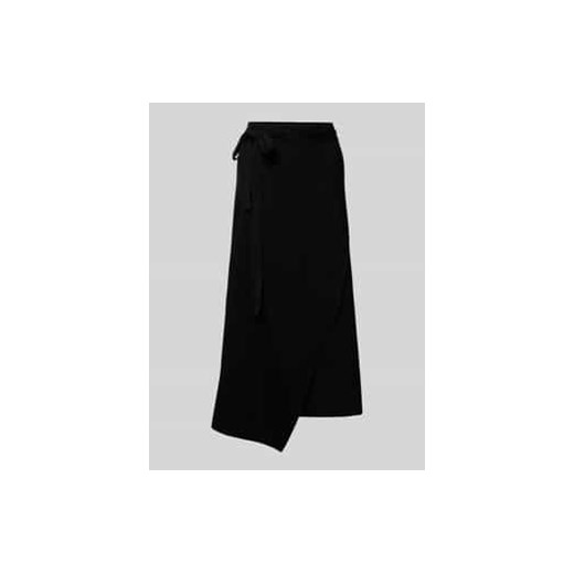 Spódnica midi z wiązanym paskiem model ‘Karitte’ ze sklepu Peek&Cloppenburg  w kategorii Spódnice - zdjęcie 177953744