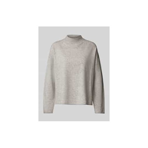 Sweter z dzianiny z żywej wełny model ‘TIMOTHEA_2’ ze sklepu Peek&Cloppenburg  w kategorii Swetry damskie - zdjęcie 177953813