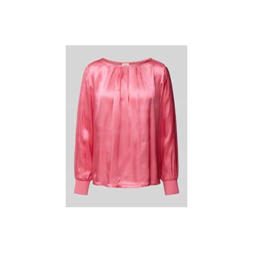 Bluzka o kroju regular fit z plisami ze sklepu Peek&Cloppenburg  w kategorii Bluzki damskie - zdjęcie 177954094