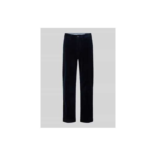 Spodnie sztruksowe o kroju stretch straight fit ze szlufkami na pasek model ‘BEDFORD’ ze sklepu Peek&Cloppenburg  w kategorii Spodnie męskie - zdjęcie 177954233
