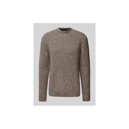 Sweter z dzianiny ze stójką ze sklepu Peek&Cloppenburg  w kategorii Swetry męskie - zdjęcie 177954500