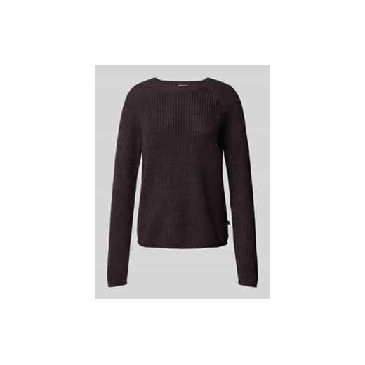 Sweter z dzianiny z okrągłym dekoltem ze sklepu Peek&Cloppenburg  w kategorii Swetry damskie - zdjęcie 177954521