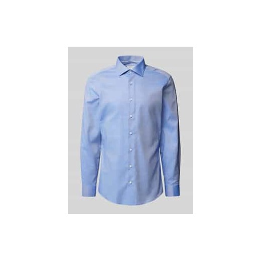 Koszula biznesowa o kroju regular fit z kołnierzykiem typu kent ze sklepu Peek&Cloppenburg  w kategorii Koszule męskie - zdjęcie 177954742