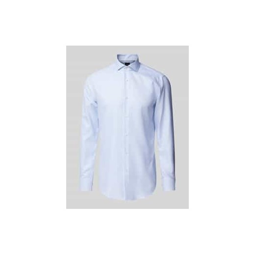 Koszula biznesowa o kroju slim fit z listwą guzikową model ‘Hank’ ze sklepu Peek&Cloppenburg  w kategorii Koszule męskie - zdjęcie 177955233