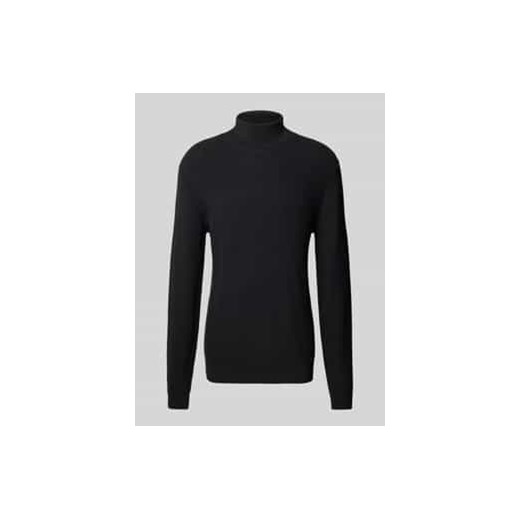 Sweter z dzianiny z golfem ze sklepu Peek&Cloppenburg  w kategorii Swetry męskie - zdjęcie 177955714