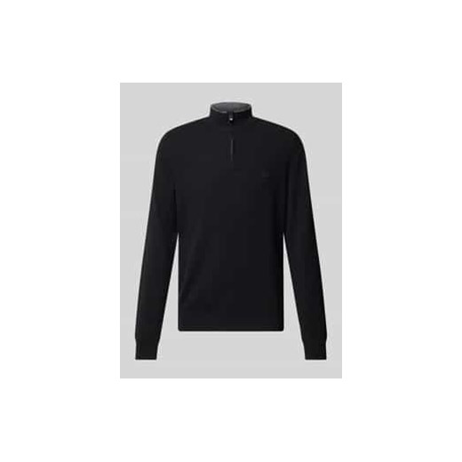 Sweter z dzianiny ze stójką model ‘Emarlo’ ze sklepu Peek&Cloppenburg  w kategorii Swetry męskie - zdjęcie 177955814