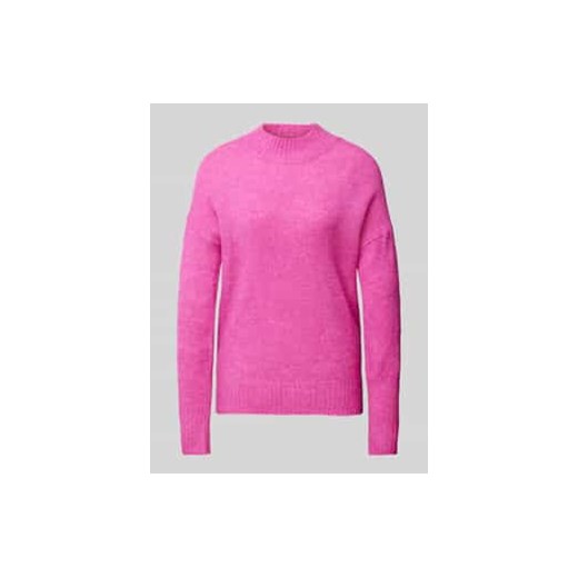 Sweter z dzianiny ze stójką model ‘Kamara’ ze sklepu Peek&Cloppenburg  w kategorii Swetry damskie - zdjęcie 177955883