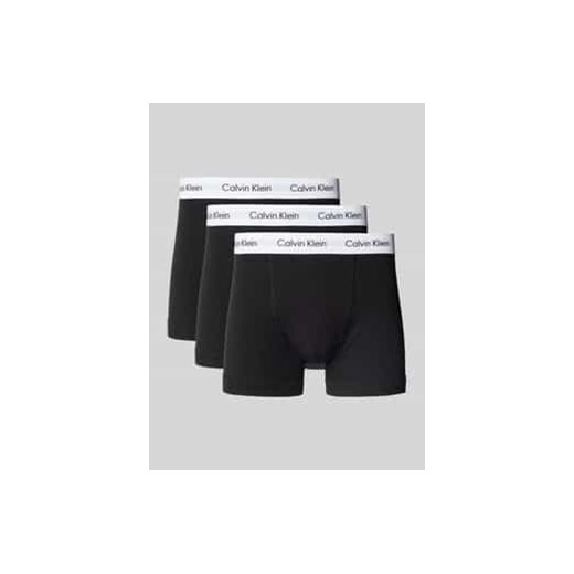 Obcisłe bokserki o kroju regular fit z bawełny w zestawie 3 szt. ze sklepu Peek&Cloppenburg  w kategorii Majtki męskie - zdjęcie 177956770
