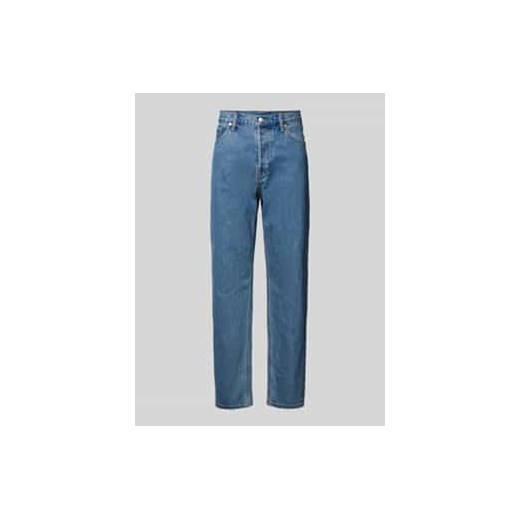 Jeansy o kroju relaxed fit z 5 kieszeniami model ‘Barrel’ ze sklepu Peek&Cloppenburg  w kategorii Jeansy męskie - zdjęcie 177957761