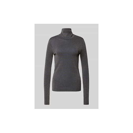 Sweter z dzianiny ze stójką ze sklepu Peek&Cloppenburg  w kategorii Swetry damskie - zdjęcie 177958103