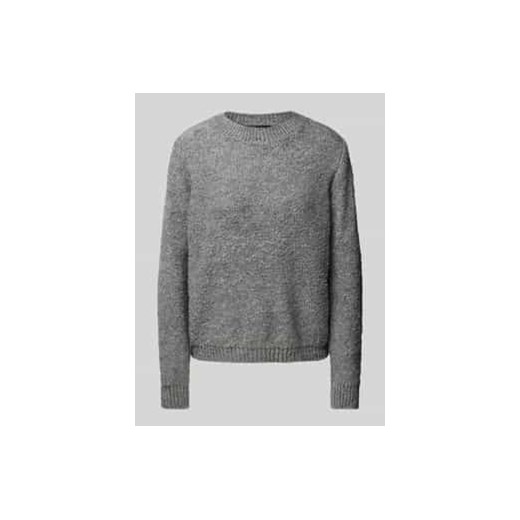Sweter z dzianiny z prążkowanymi wykończeniami ze sklepu Peek&Cloppenburg  w kategorii Swetry damskie - zdjęcie 177958562