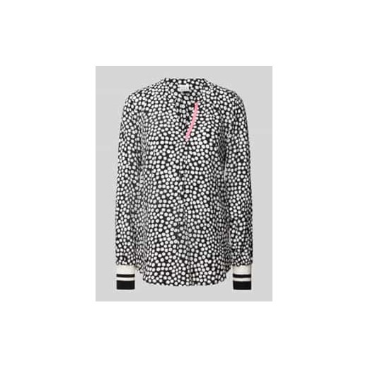 Bluzka o kroju regular fit z kołnierzem z lamówką ze sklepu Peek&Cloppenburg  w kategorii Bluzki damskie - zdjęcie 177958780