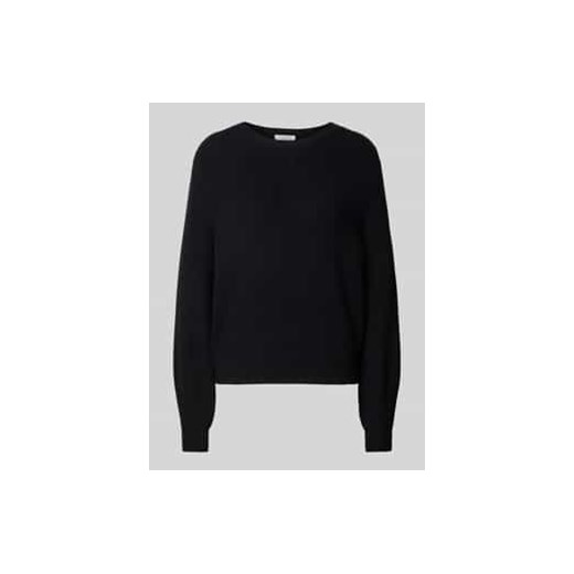 Sweter z dzianiny o kroju oversized z mieszanki wiskozy z okrągłym dekoltem ze sklepu Peek&Cloppenburg  w kategorii Swetry damskie - zdjęcie 177959251