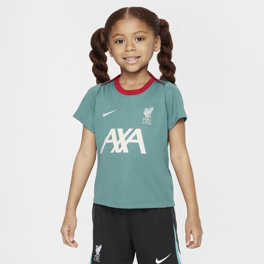 Koszulka piłkarska z krótkim rękawem dla małych dzieci Nike Dri-FIT Liverpool Nike L Nike poland wyprzedaż