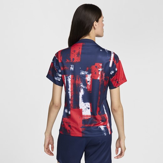 Damska przedmeczowa koszulka piłkarska Nike Dri-FIT Paris Saint-Germain Academy Nike XS (EU 32-34) Nike poland