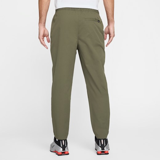 Męskie spodnie z tkaniny o zwężanym kroju Nike Club - Zieleń Nike XL Nike poland