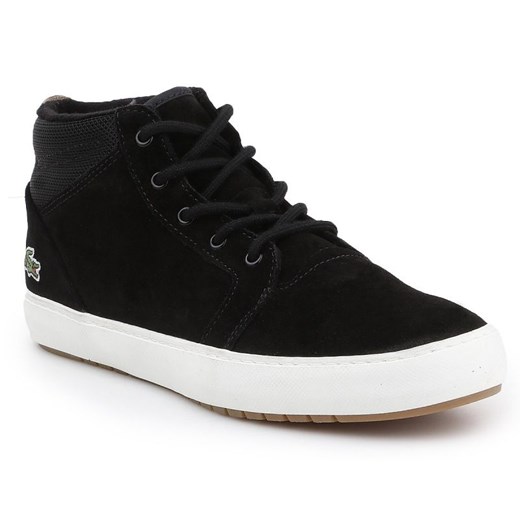 Buty Lacoste Ampthill Chukka W 417 7-34CAW0065024 czarne ze sklepu ButyModne.pl w kategorii Trampki damskie - zdjęcie 177967194
