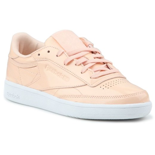 Buty Reebok Club C 85 Patent W BS9778 różowe ze sklepu ButyModne.pl w kategorii Buty sportowe damskie - zdjęcie 177967210