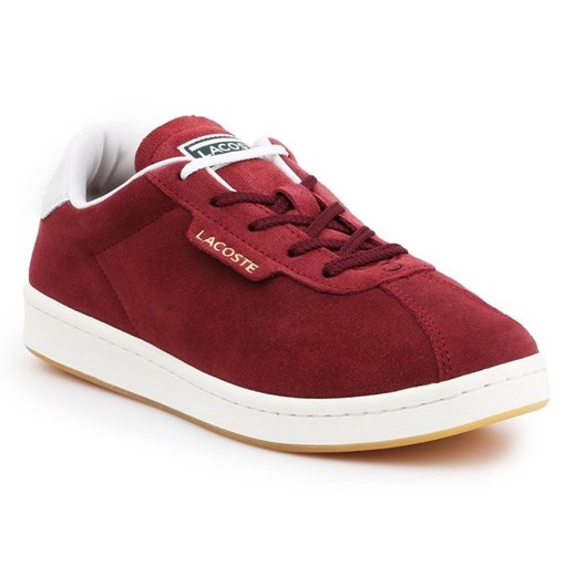 Buty Lacoste Masters 319 1 Sfa W 7-38SFA00032P8 czerwone ze sklepu ButyModne.pl w kategorii Trampki damskie - zdjęcie 177967231
