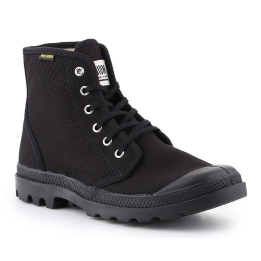 Buty Palladium Pampa Hi Oryginale W 75349-060 czarne ze sklepu ButyModne.pl w kategorii Trampki damskie - zdjęcie 177967260