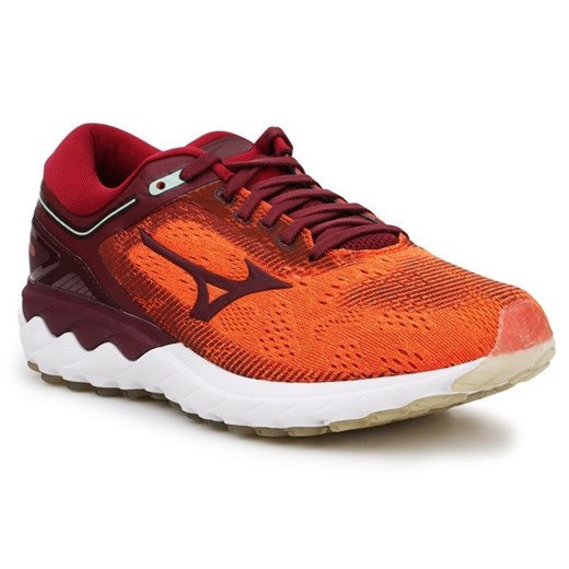 Buty Mizuno Wave Skyrise J1GC200965 pomarańczowe ze sklepu ButyModne.pl w kategorii Buty sportowe męskie - zdjęcie 177967324
