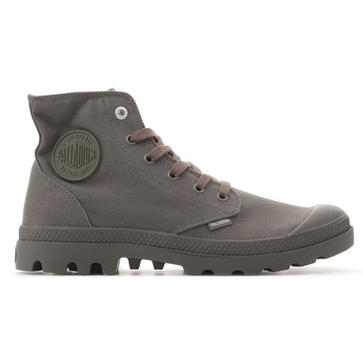 Buty Palladium Pampa Hi 73089-325-M szare ze sklepu ButyModne.pl w kategorii Buty damskie - zdjęcie 177967392