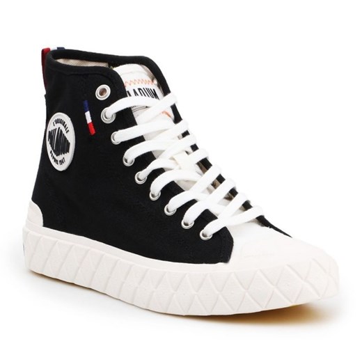 Buty Palladium Palla Ace Cvs 77015-030-M czerwone ze sklepu ButyModne.pl w kategorii Trampki damskie - zdjęcie 177967402
